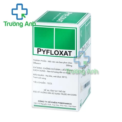 Pyfloxat 200mg Pymepharco - Thuốc điều trị nhiễm khuẩn